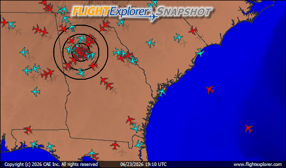 Atlanta Hartsfield Arriving and Departing Flights