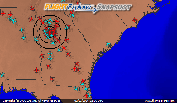 Atlanta Hartsfield Arriving and Departing Flights