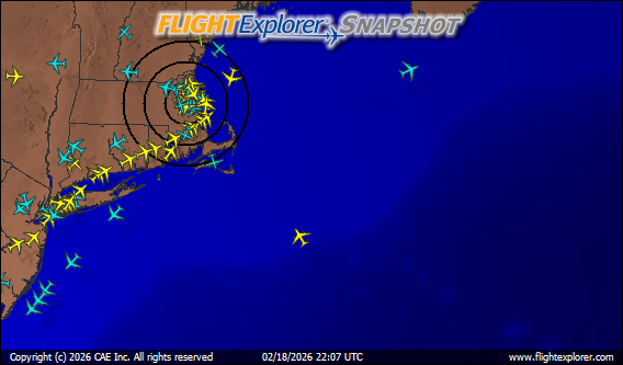Boston Logan Arriving and Departing Flights