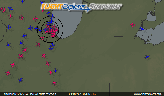 Chicago O’Hare Arriving and Departing Flights