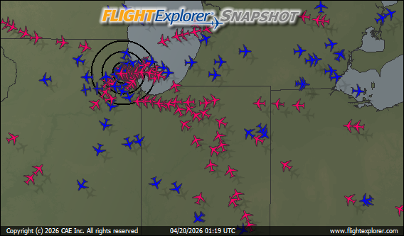 Chicago O’Hare Arriving and Departing Flights