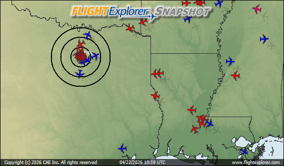 Dallas-Ft. Worth Arriving and Departing Flights