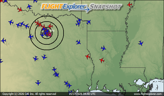 Dallas-Ft. Worth Arriving and Departing Flights
