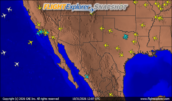 Los Angeles Area Arriving and Departing Flights