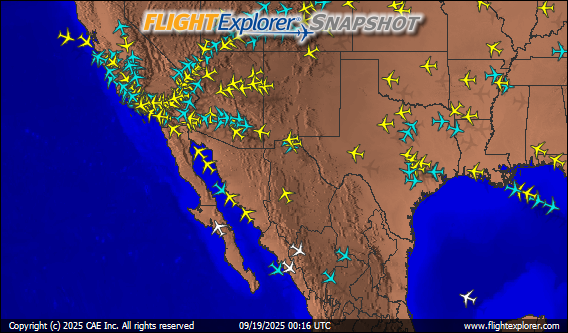 Los Angeles Area Arriving and Departing Flights