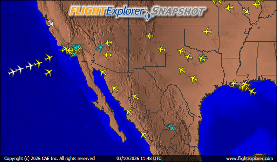 Los Angeles Area Arriving and Departing Flights
