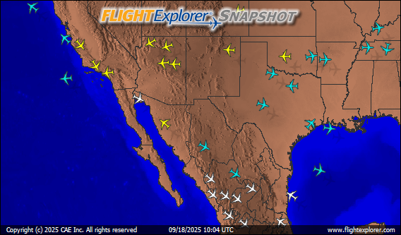 Los Angeles Area Arriving and Departing Flights