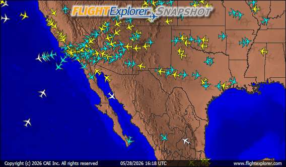 Los Angeles Area Arriving and Departing Flights