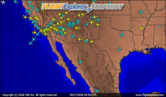 Los Angeles Area Arriving and Departing Flights