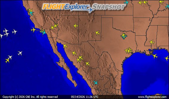 Los Angeles Area Arriving and Departing Flights