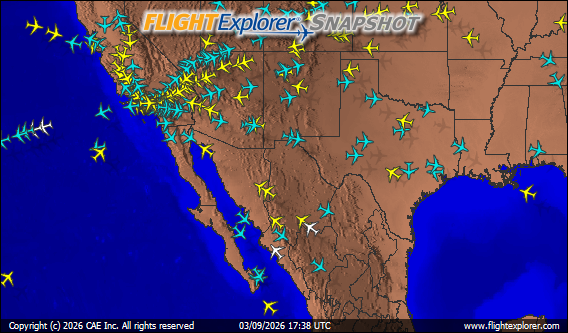 Los Angeles Area Arriving and Departing Flights