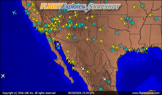 Los Angeles Area Arriving and Departing Flights