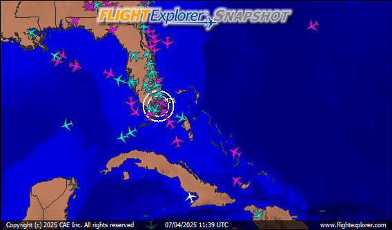 Miami International Arriving and Departing Flights