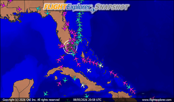 Miami International Arriving and Departing Flights