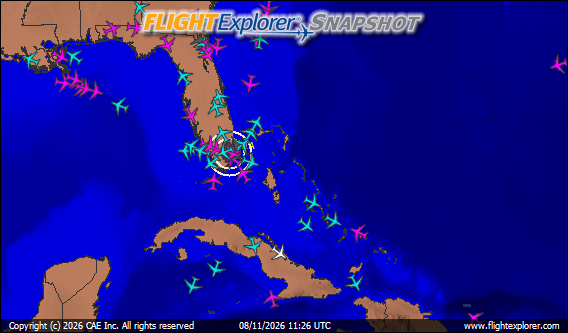 Miami International Arriving and Departing Flights