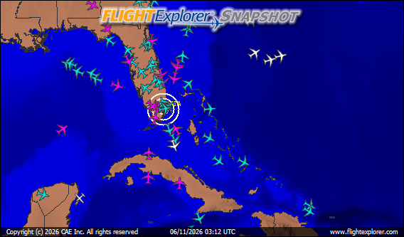 Miami International Arriving and Departing Flights
