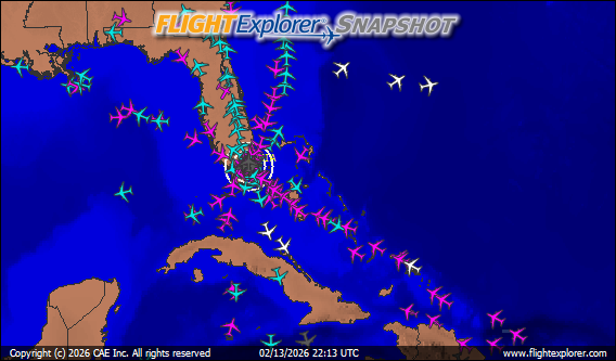 Miami International Arriving and Departing Flights