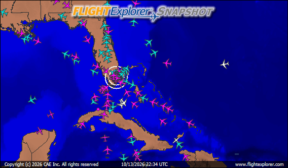 Miami International Arriving and Departing Flights