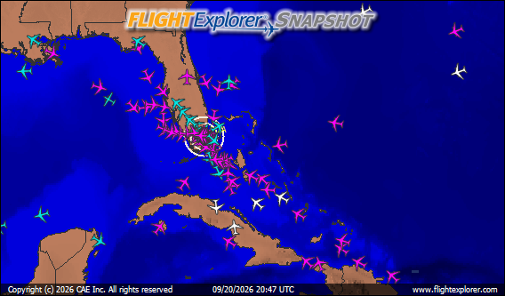 Miami International Arriving and Departing Flights