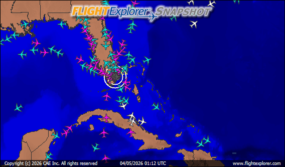 Miami International Arriving and Departing Flights