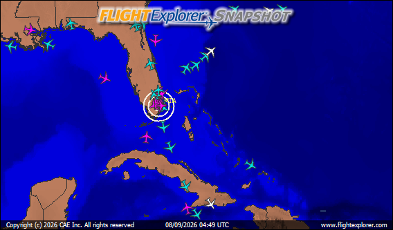 Miami International Arriving and Departing Flights