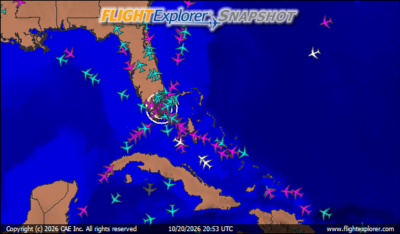 Miami International Arriving and Departing Flights