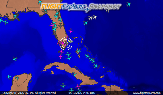 Miami International Arriving and Departing Flights