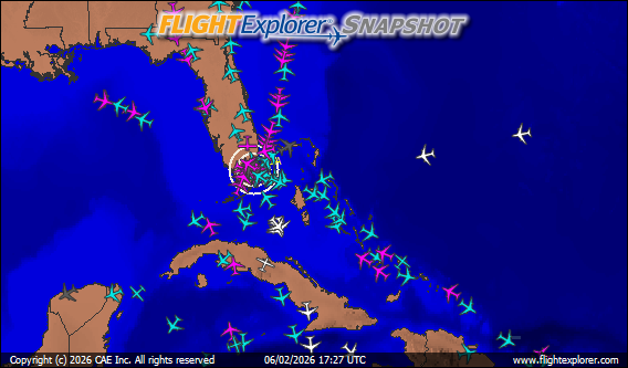 Miami International Arriving and Departing Flights