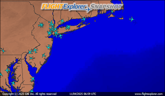 New York Arriving and Departing Flights