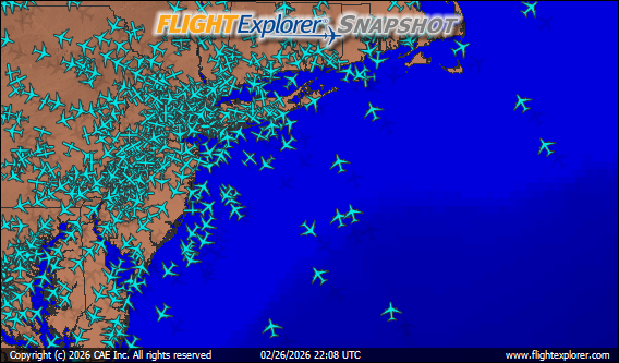 New York Arriving and Departing Flights