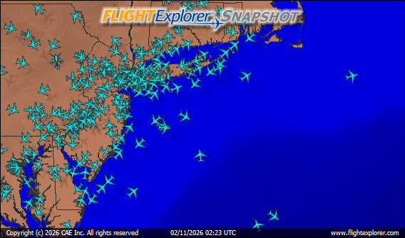 New York Arriving and Departing Flights