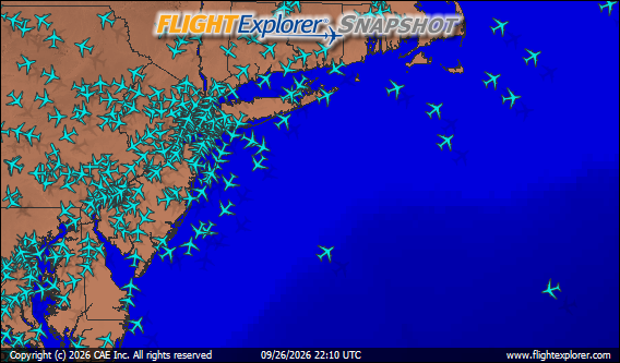 New York Arriving and Departing Flights