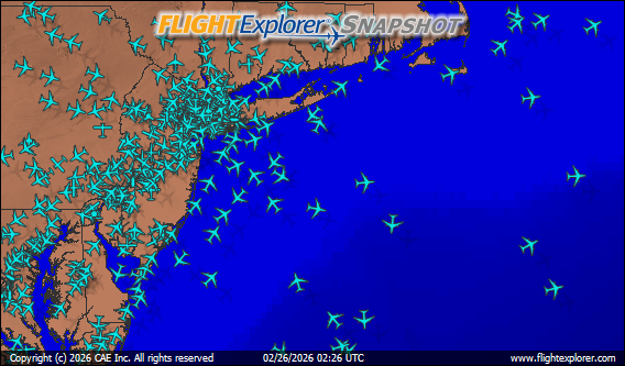 New York Arriving and Departing Flights