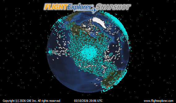 Air Traffic in North America