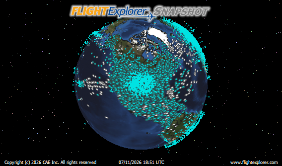 Air Traffic in North America