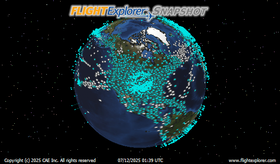 Air Traffic in North America