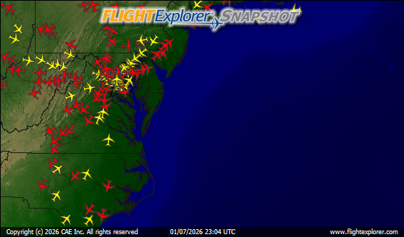 Washington DC Arriving and Departing Flights