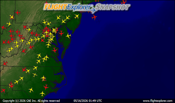 Washington DC Arriving and Departing Flights
