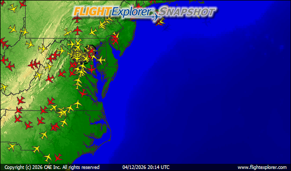 Washington DC Arriving and Departing Flights