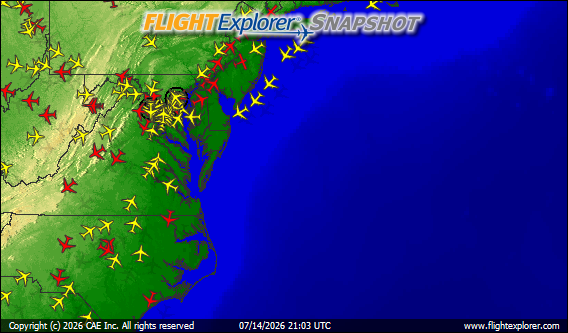 Washington DC Arriving and Departing Flights
