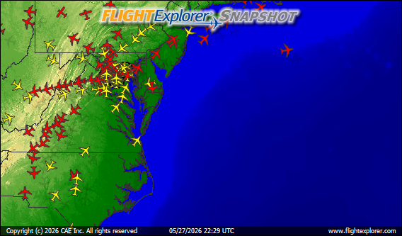 Washington DC Arriving and Departing Flights